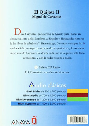 El Quijote II (Spanish Edition),Used