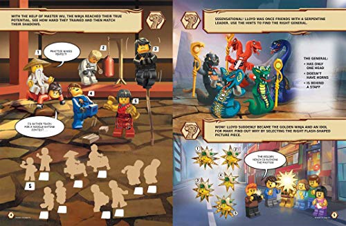 LEGO NINJAGO: Golden Ninja (Activity Book with Minifigure),Used