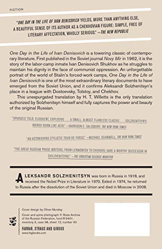 One Day In The Life Of Ivan Denisovich (Fsg Classics),Used