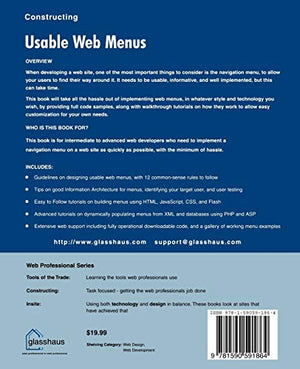 Constructing Usable Web Menus,Used