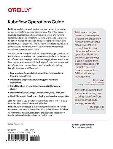 Kubeflow Operations Guide: Managing Cloud and OnPremise Deployment,Used