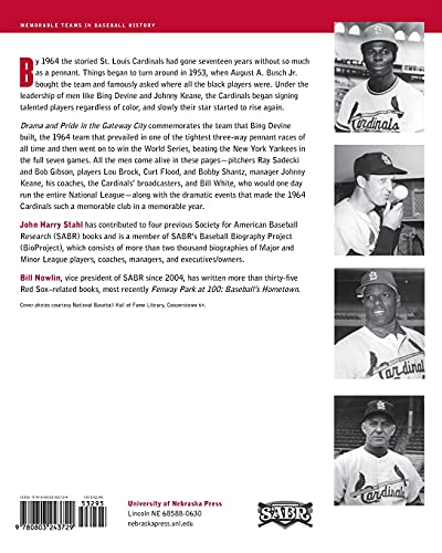 Drama and Pride in the Gateway City: The 1964 St. Louis Cardinals (Memorable Teams in Baseball History),Used