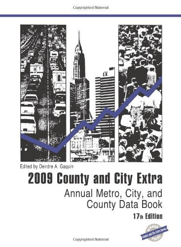 County and City Extra 2009: Annual Metro, City and County Data Book,Used