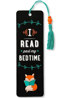 I Read Past My Bedtime Beaded Bookmark,Used