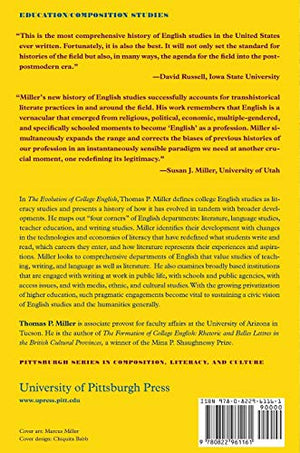 The Evolution of College English: Literacy Studies from the Puritans to the Postmoderns (Composition, Literacy, and Culture),Used
