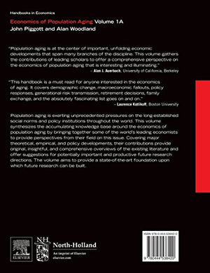 Handbook of the Economics of Population Aging (Volume 1A),Used