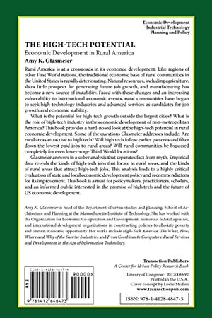 The HighTech Potential: Economic Development in Rural America,Used