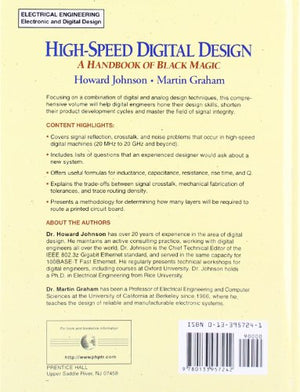 High Speed Digital Design: A Handbook Of Black Magic