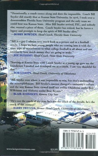 Bill Snyder: They Said It Couldn't Be Done,Used