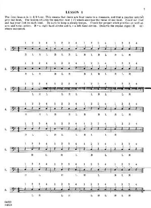 O4653  Snare Drum Method Book 1  Elementary,New