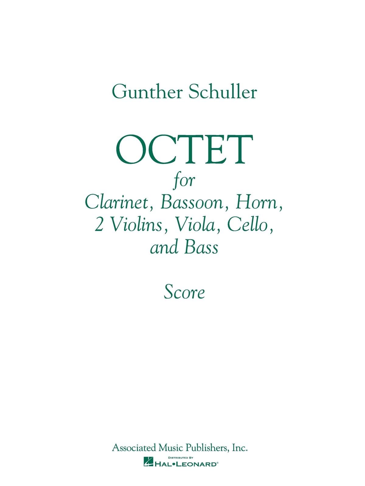 Octet: Full Score,Used