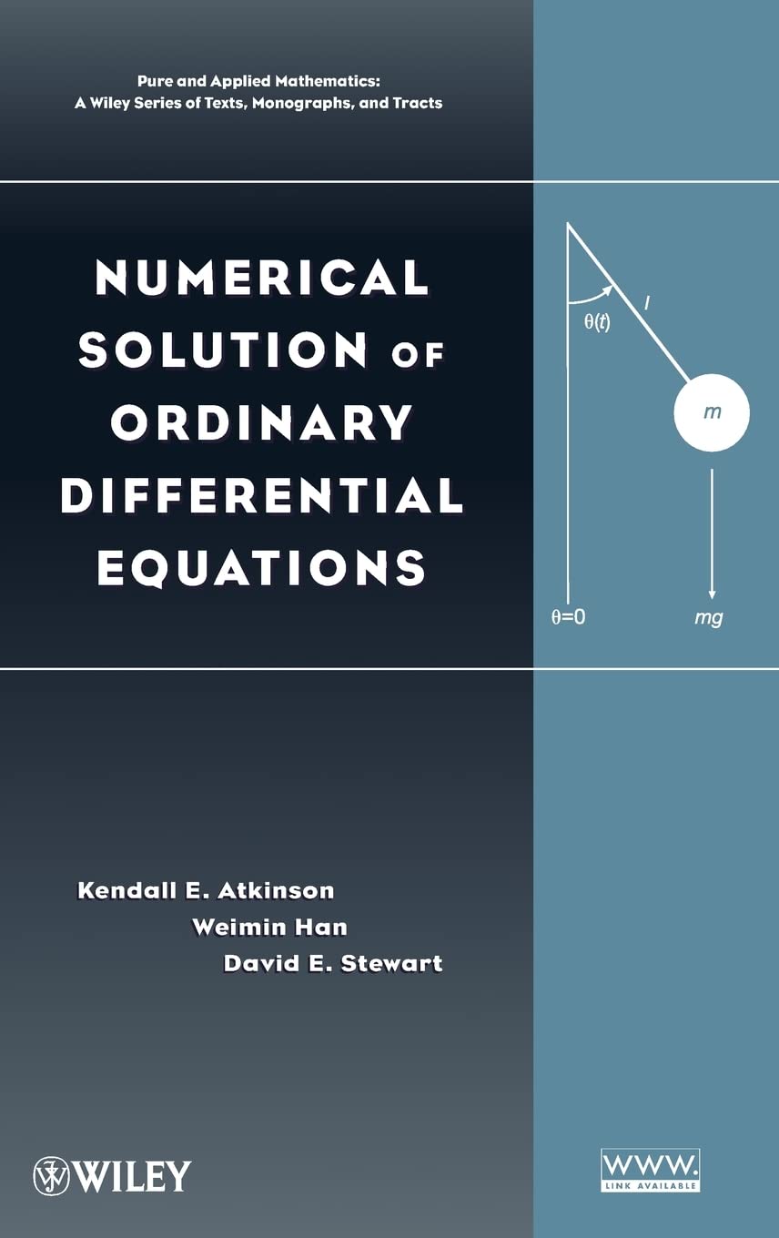 Numerical Solution Of Ordinary Differential Equations,Used
