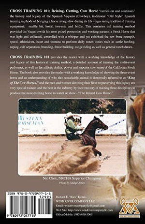 Cross Training 101 Reining, Cutting, Cow Horse,Used