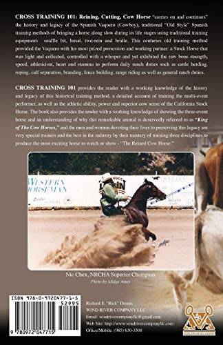 Cross Training 101 Reining, Cutting, Cow Horse,Used