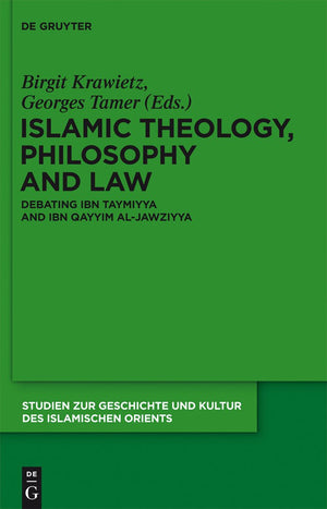 Islamic Theology, Philosophy and Law: Debating Ibn Taymiyya and Ibn Qayyim alJawziyya (Studien zur Geschichte und Kultur des is,Used
