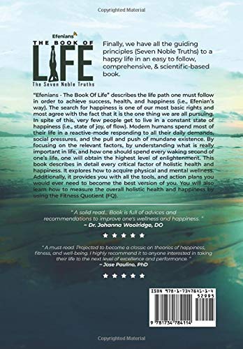 Efenians  The Book of Life: The Seven Noble Truths,Used