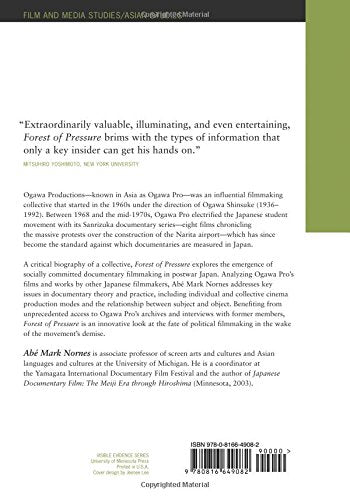 Forest Of Pressure: Ogawa Shinsuke And Postwar Japanese Documentary (Visible Evidence (Paperback))-used