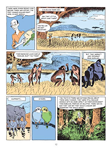 Sapiens: A Graphic History: The Birth Of Humankind (Vol. 1)-used