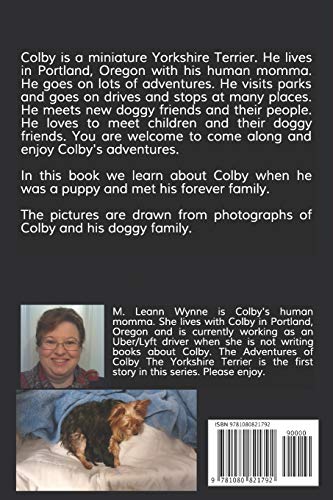 The Adventures of Colby the Yorkshire Terrier: A Yorkie Family is Born,Used