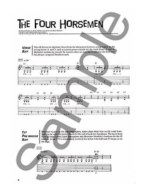 Metallica  Riff by Riff  Guitar,New