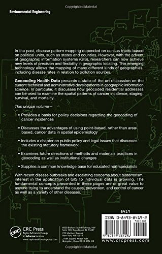 Geocoding Health Data: The Use of Geographic Codes in Cancer Prevention and Control, Research and Practice,Used