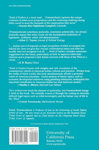 Braid of Feathers: American Indian Law and Contemporary Tribal Life,New