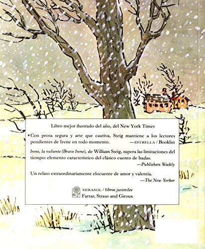 Irene, La Valiente: Spanish paperback edition of Brave Irene (Mirasol /Libros Juveniles) (Spanish Edition),Used