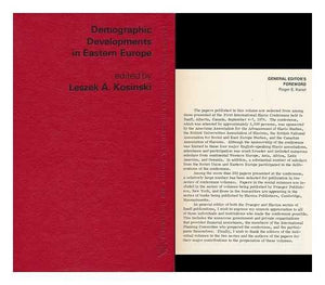 Demographic developments in Eastern Europe: The eighth of eight volumes of papers from the first international conference (Praeg,Used