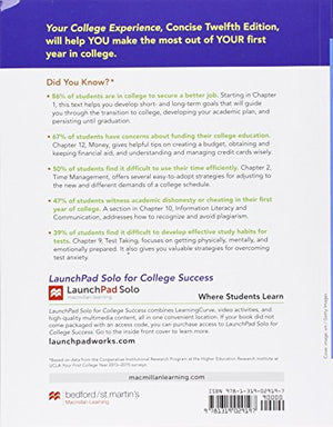Your College Experience Concise,Used