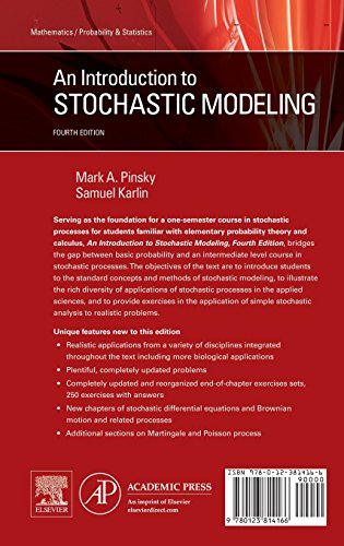An Introduction To Stochastic Modeling,New