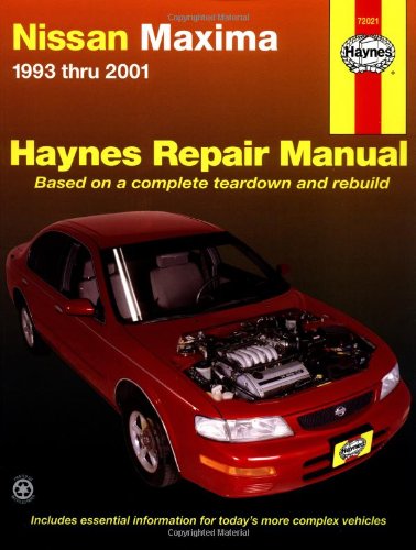 Nissan Maxima 1993 thru 2001 (Hayne's Automotive Repair Manual),Used