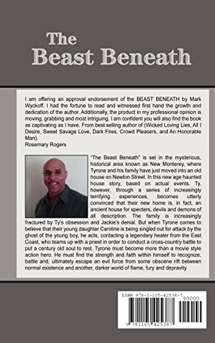 The Beast Beneath hard back edition,Used