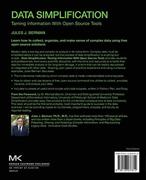 Data Simplification: Taming Information With Open Source Tools,Used
