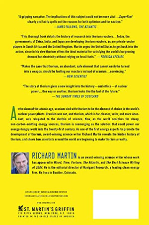 Superfuel: Thorium, The Green Energy Source For The Future (Macsci),Used