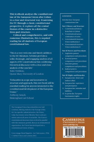 European Constitutional Law,Used