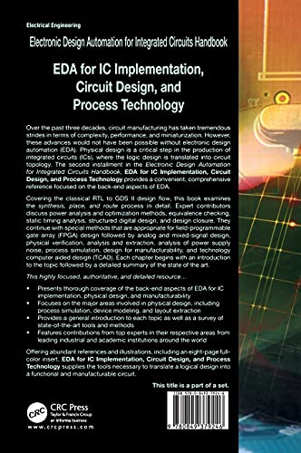 EDA for IC Implementation, Circuit Design, and Process Technology (Electronic Design Automation for Integrated Circuits Hdbk),Used