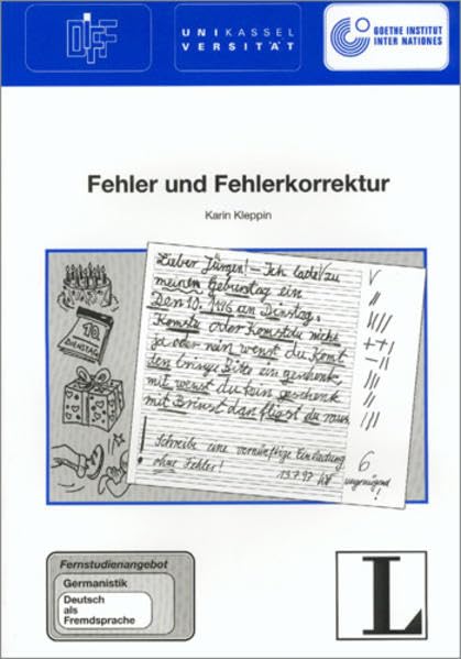 Fernstud 19 Fehler und Fehlerkorrektur (Cursos a distancia) (German Edition),Used