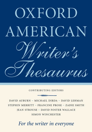 The Oxford American Writer's Thesaurus,Used