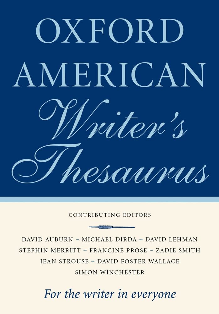 The Oxford American Writer's Thesaurus,Used