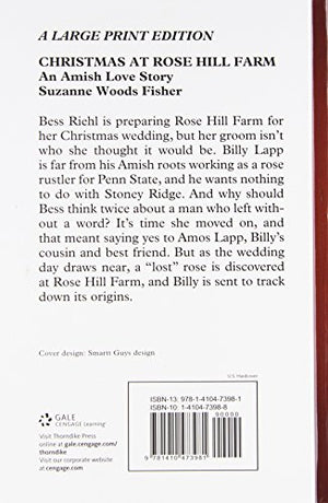 Christmas at Rose Hill Farm: An Amish Love Story (An Amish Love Story, Thorndike Press Large Print Christian Fiction),Used