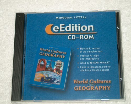 McDougal Littell World Cultures & Geography: Eedition CDROM 05 Grades 68 2005 (World Cultures and Geography),New
