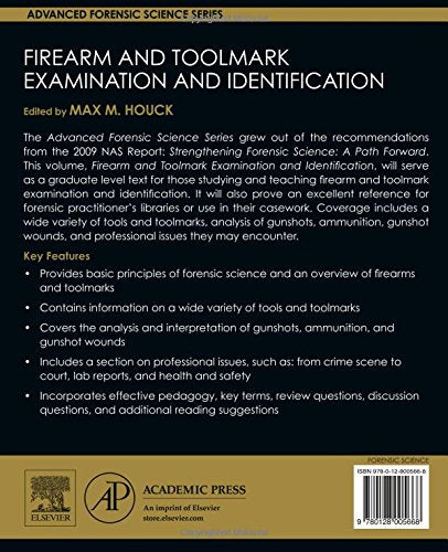 Firearm and Toolmark Examination and Identification (Advanced Forensic Science Series),Used