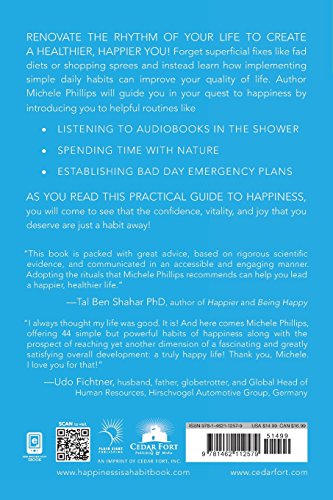 Happiness Is A Habit: Simple Daily Rituals That Increase Energy, Improve WellBeing, and Add Joy to Every Day,Used