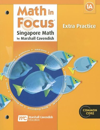 Extra Practice, Book A Grade 1 (Math in Focus: Singapore Math),Used