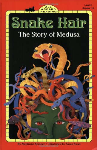 Snake Hair: The Story of Medusa (All Aboard Reading),New