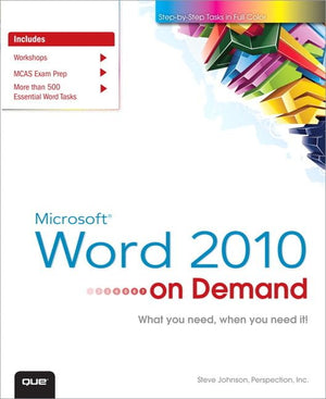 Microsoft Word 2010 On Demand,New