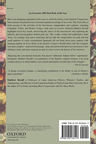 Seven Myths of the Spanish Conquest,Used