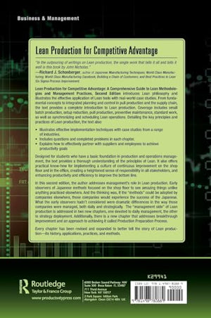 Lean Production for Competitive Advantage: A Comprehensive Guide to Lean Methodologies and Management Practices, Second Edition,New