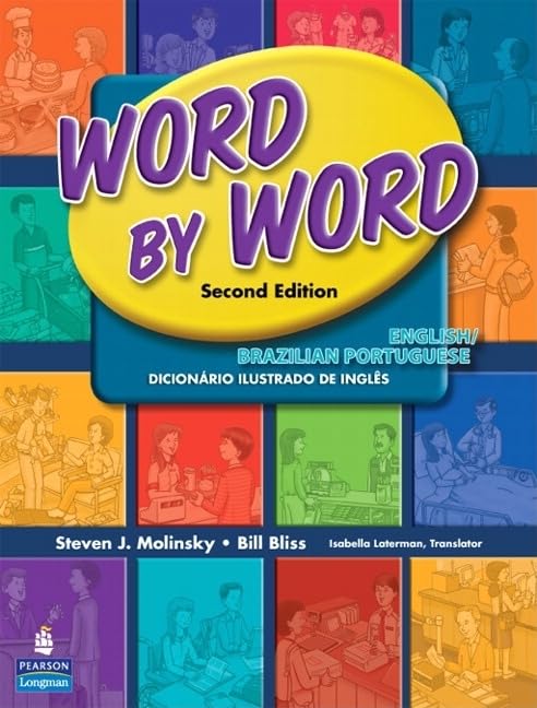 Word by Word Picture Dictionary English/Brazilian Portuguese Edition,Used