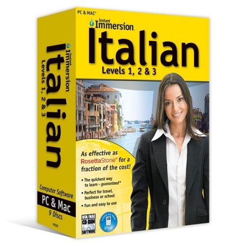 Instant Immersion Italian: Levels 1, 2, & 3 (English And Italian Edition)